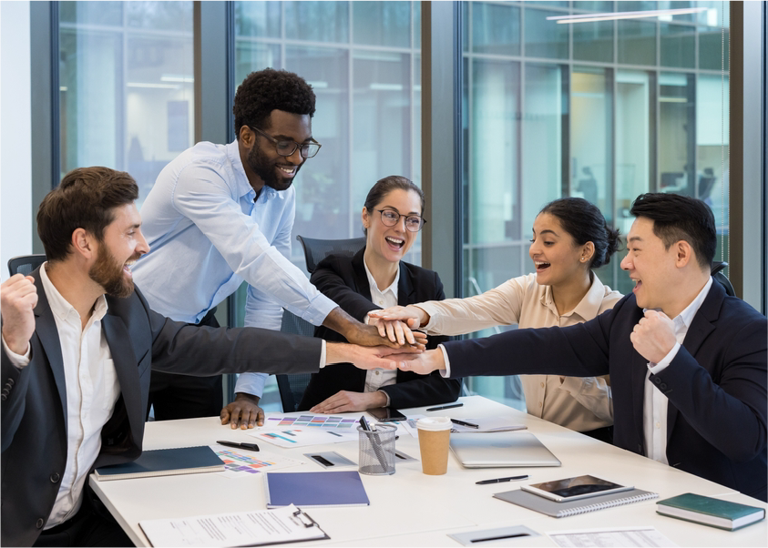 Fresh dates on palm tree